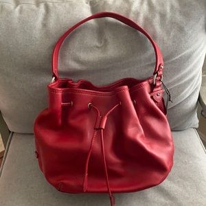 Cole Haan Red Leather Handbag